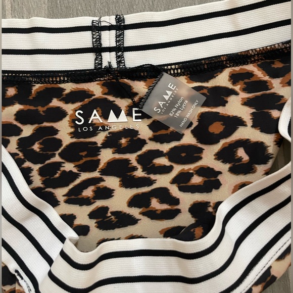 SAME swim leopard bikini bottom - Picture 2 of 5